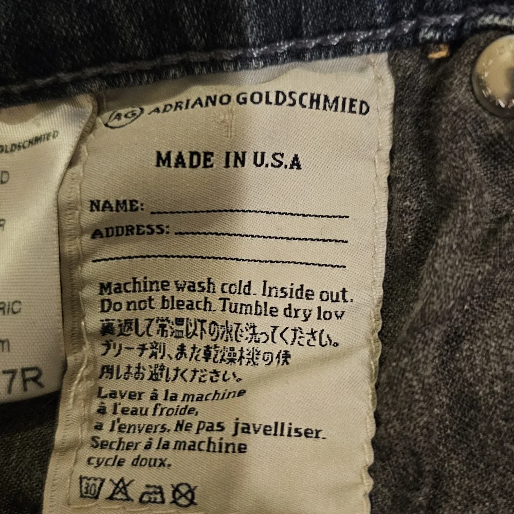 Ag Adriano Goldschmied pre loved